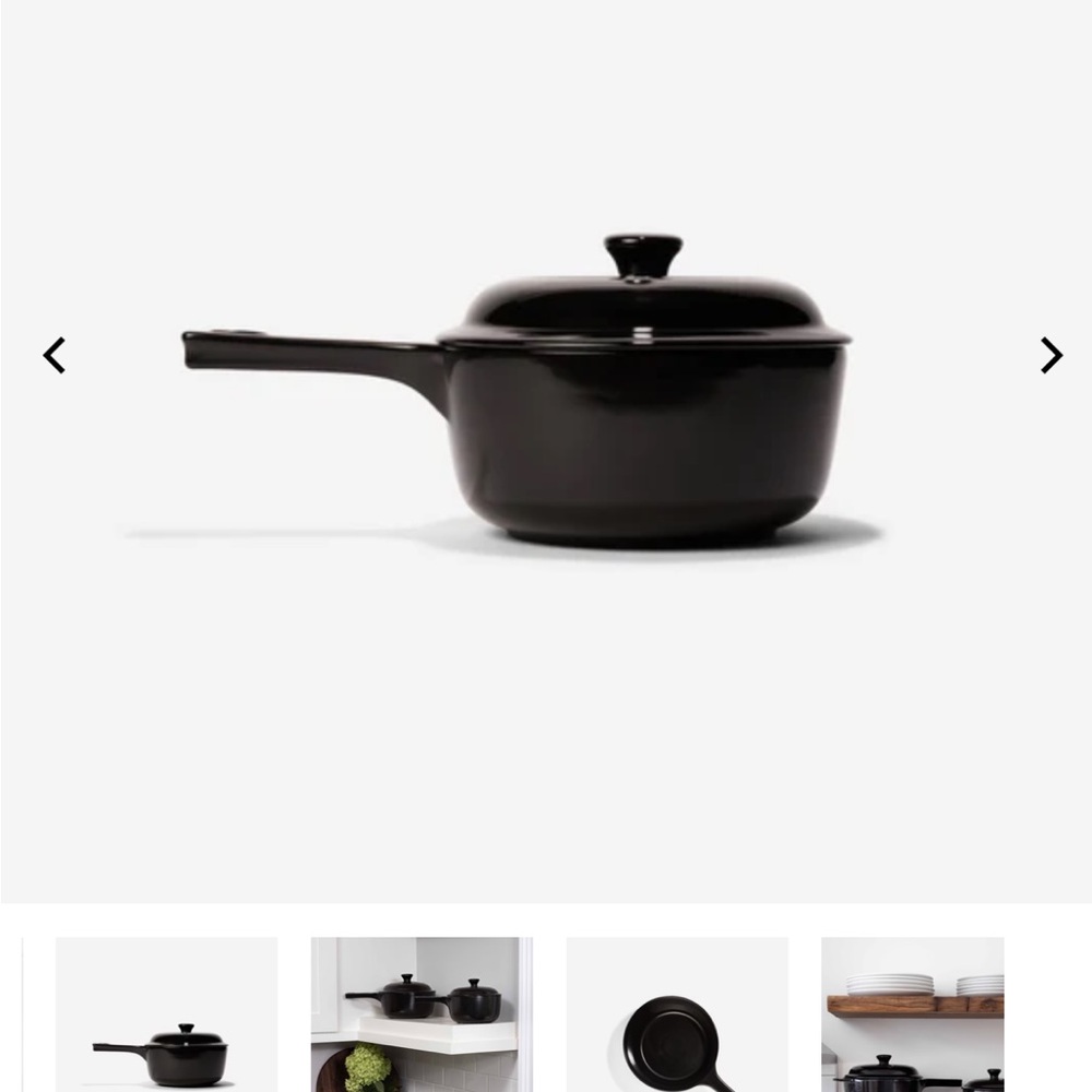 Non-toxic Ceramic Saucepan with Lid